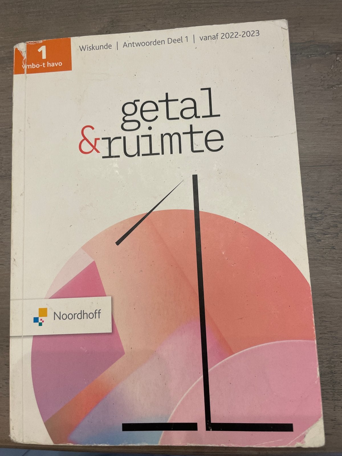 Getal & Ruimte Wiskunde Antwoorden Deel 1 vmbo-t havo, Ophalen of Verzenden, Gelezen, VMBO, Wiskunde A