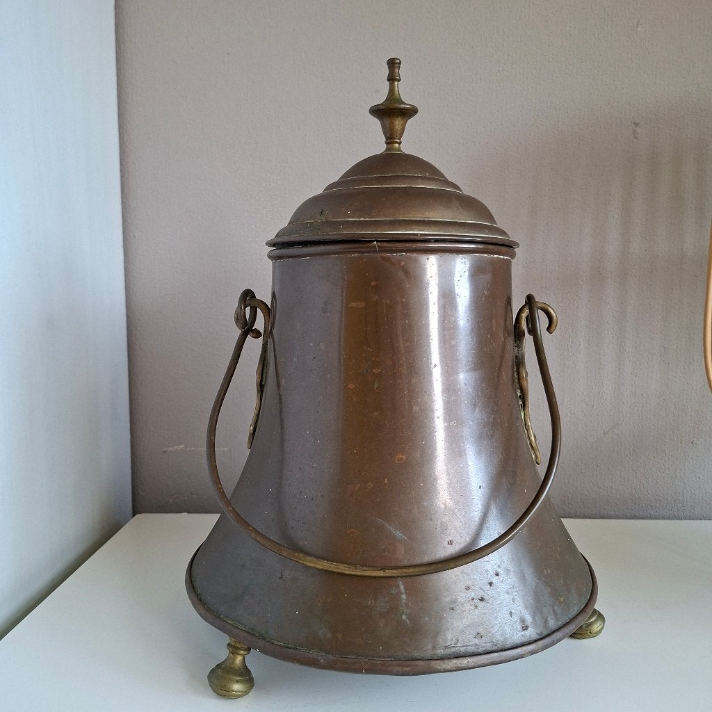 OUDE KOPEREN DOOFPOT, Ophalen, Koper