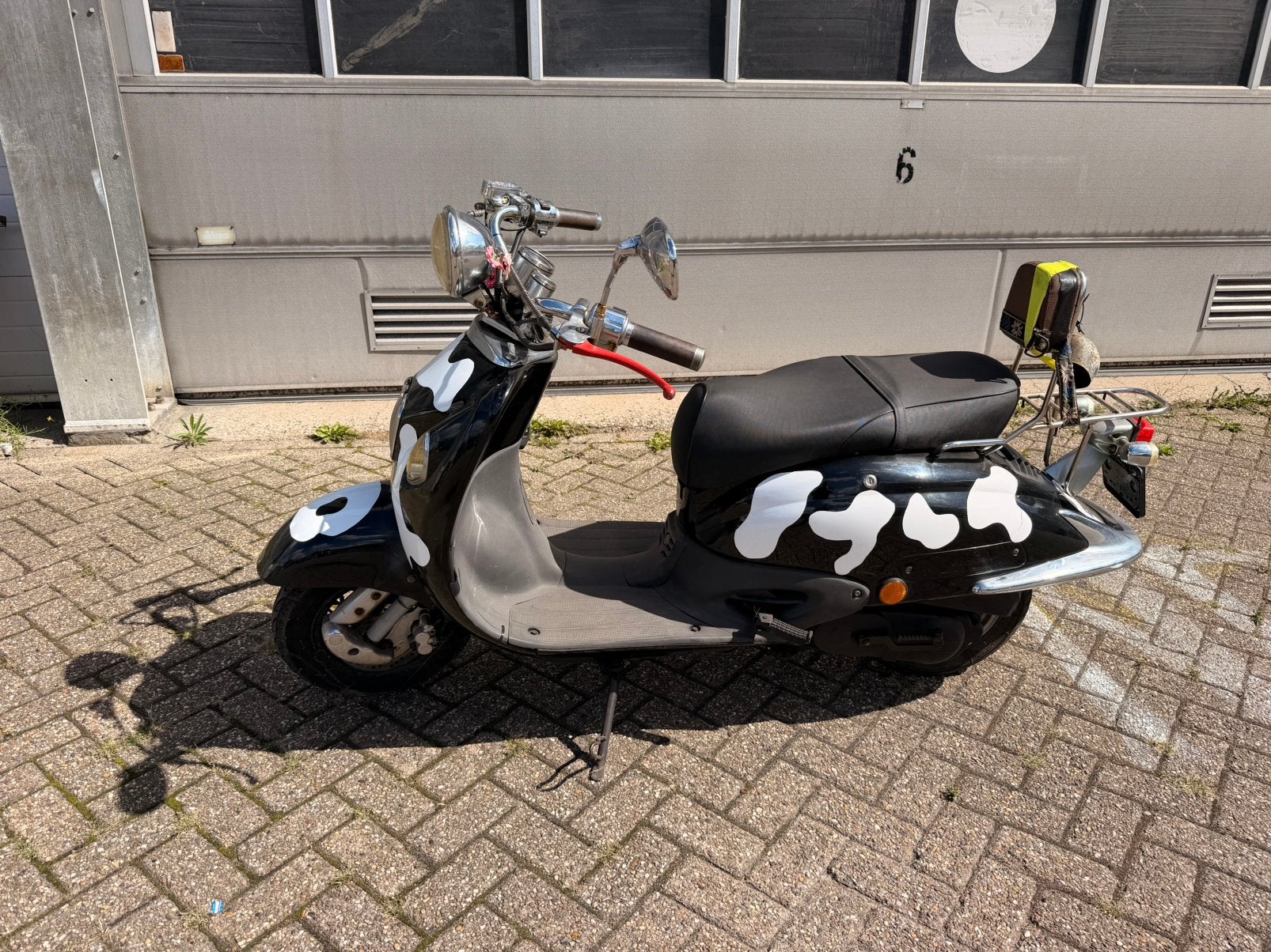 La Souris Grande Retro 50cc - nieuwe accu, Ophalen, Gebruikt, Maximaal 45 km/u, Benzine