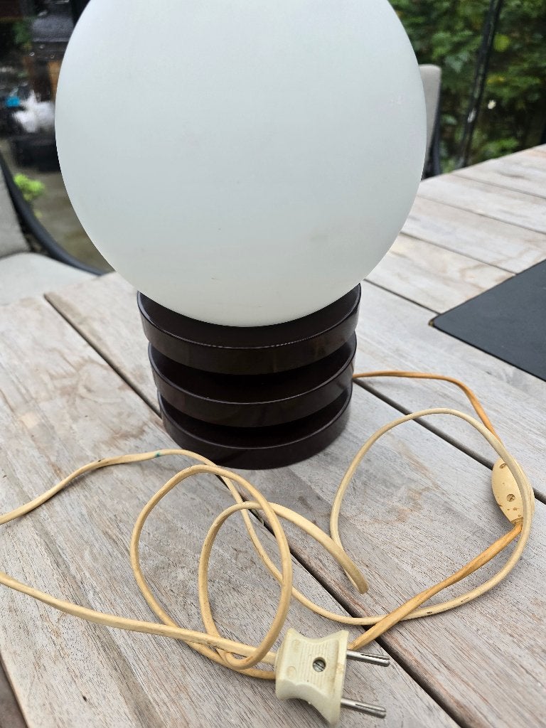 Prachtige Vintage Space Age Bollamp  Jaren '70 Retro, Ophalen of Verzenden, Huis en Inrichting