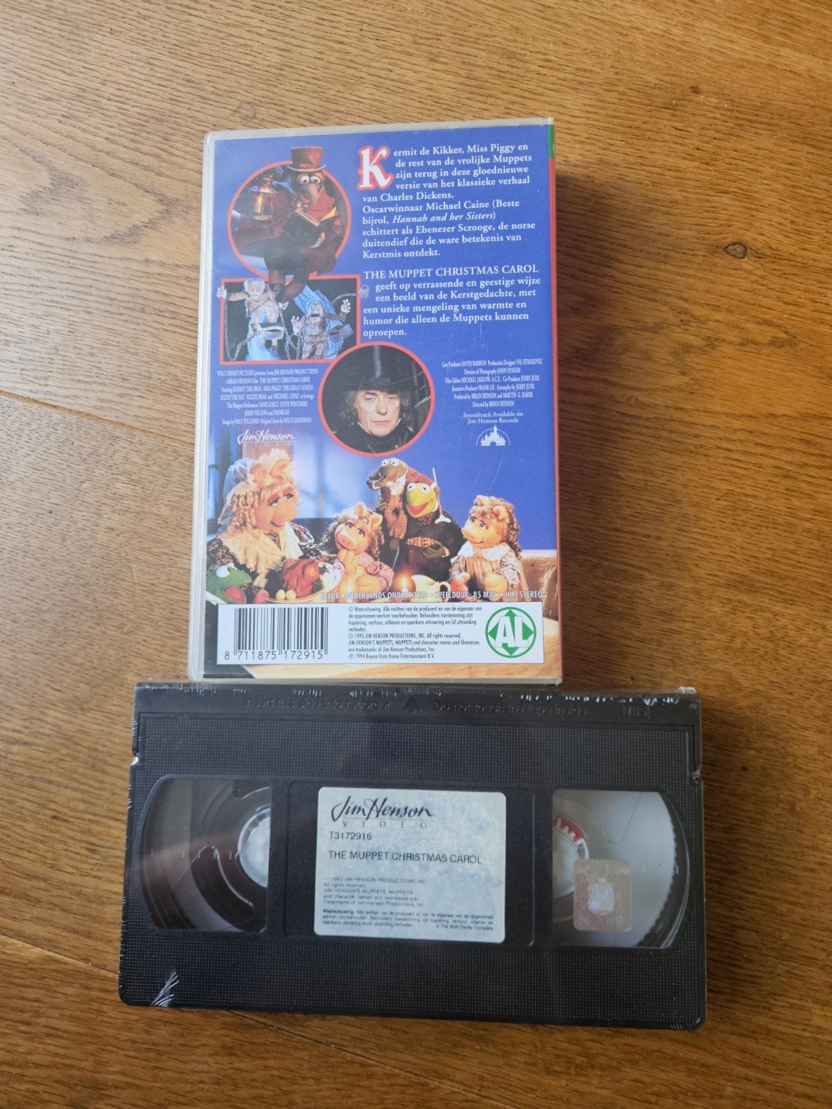 Gesealde The Muppet Christmas Carol VHS -, Alle leeftijden, Ophalen of Verzenden, Gebruikt, Overige genres