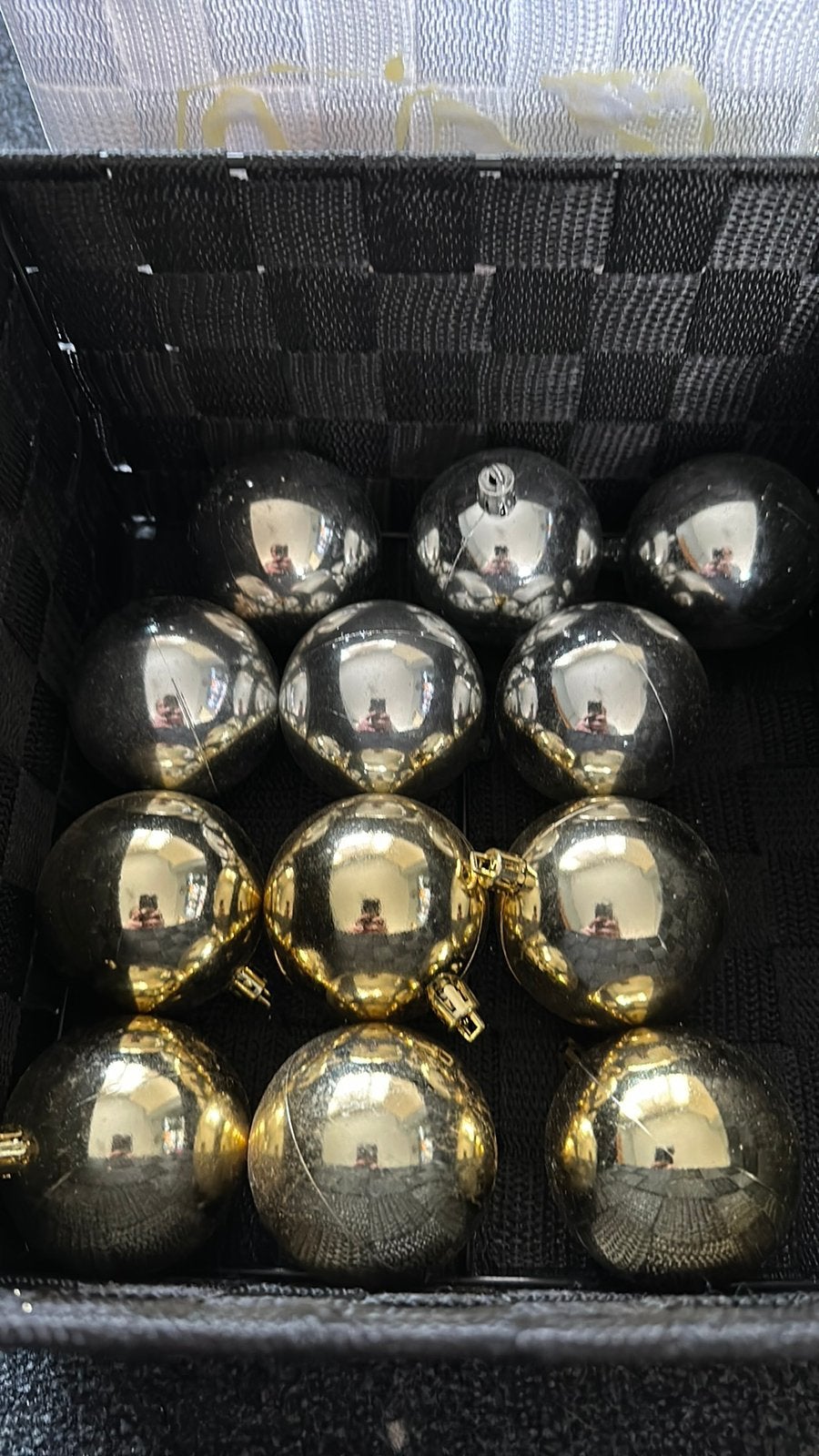 Laatste ‼️ 12 mooie goud/zilver kerstballen te koop nieuw‼️, Ophalen of Verzenden, Nieuw