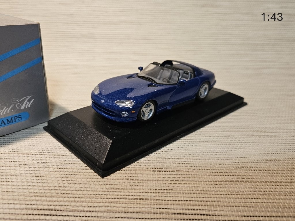 minichamps dodge, Ophalen of Verzenden, Zo goed als nieuw, Auto, MiniChamps