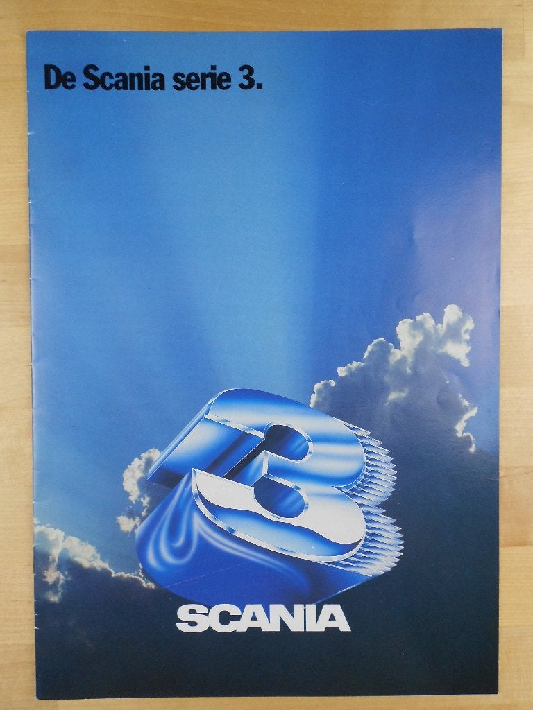 Scania 93 113 143 Introductie Brochure 1987 - G-P-R-Torpedo, Ophalen of Verzenden, Zo goed als nieuw, Overige merken, Scania