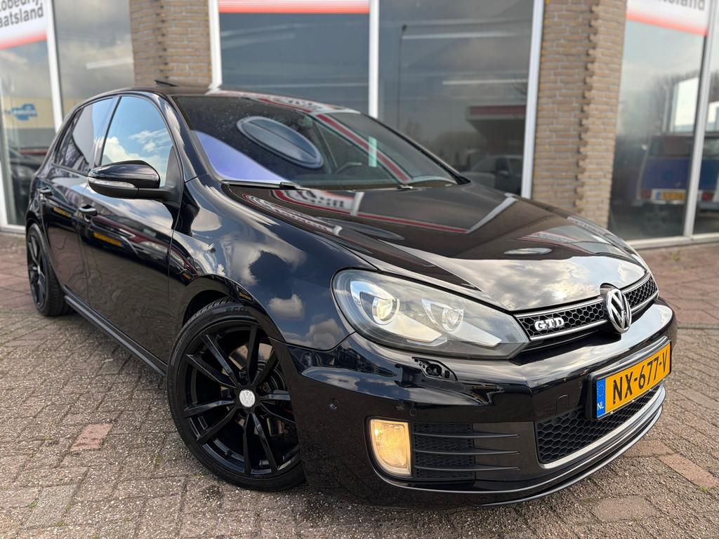 Volkswagen Golf 2.0 GTD DSG 5 Drs - Dynaudio - Open dak - Ke, Euro 5, Stof, Gebruikt, Zwart