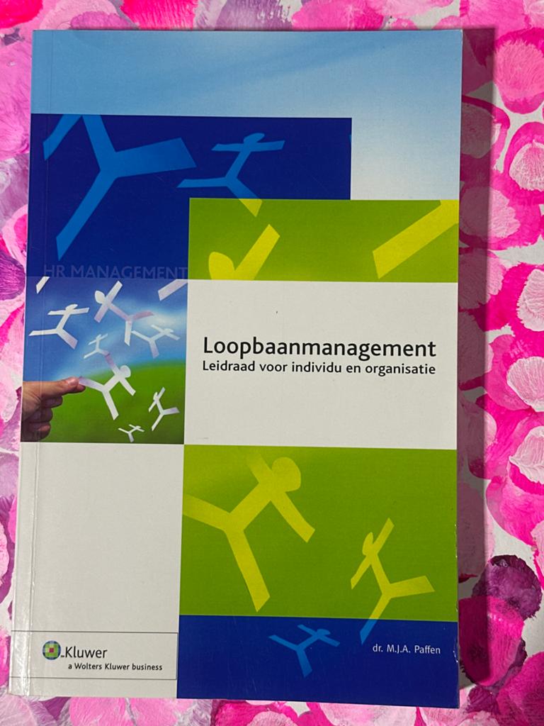 Loopbaanmanagement: Leidraad voor individu en organisatie, Ophalen of Verzenden, Gamma, Zo goed als nieuw, HBO