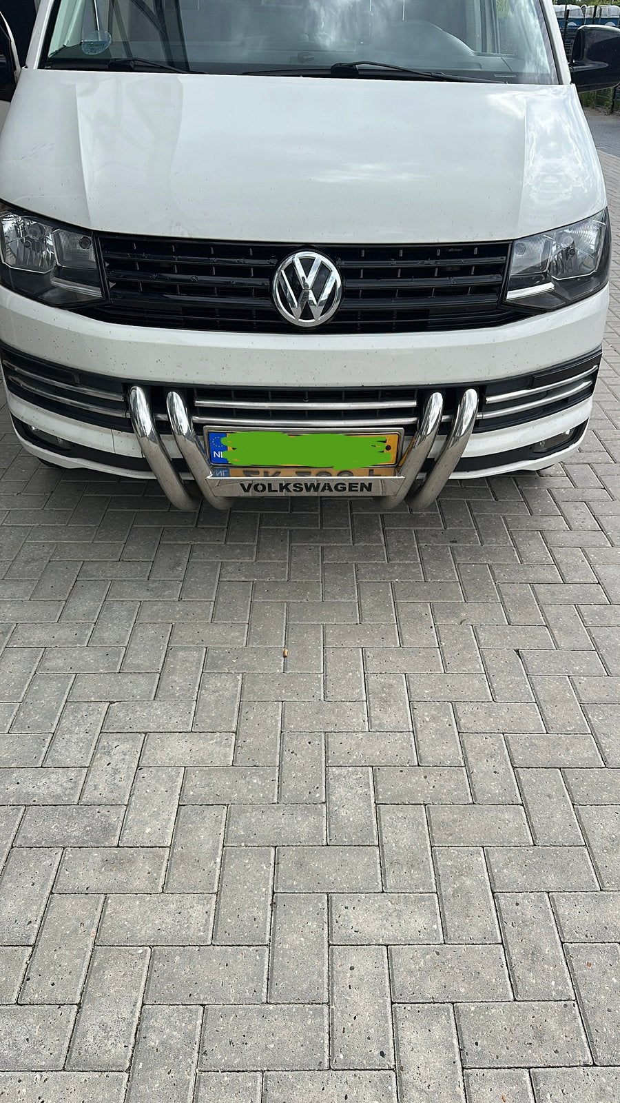 Bullbar, pushbar volkswagen T5, T6, Ophalen