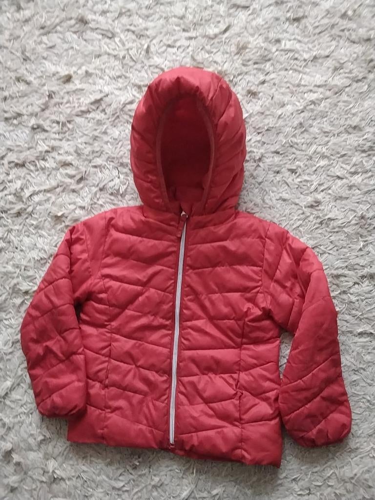 H&M Rode Zomerjas met Afneembare Capuchon - Maat 110, Kinderen en Baby's, Kinderkleding | Maat 110, Meisje, H&M, Ophalen of Verzenden
