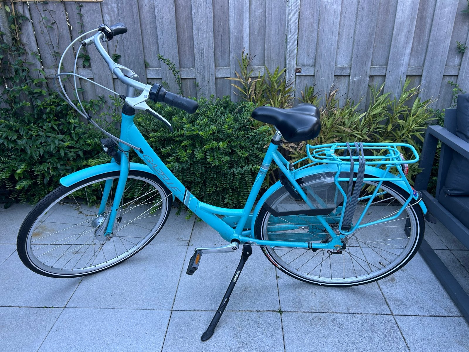 Gazelle damesfiets - Zo goed als nieuw, Ophalen, Velgrem, Versnellingen, Zo goed als nieuw