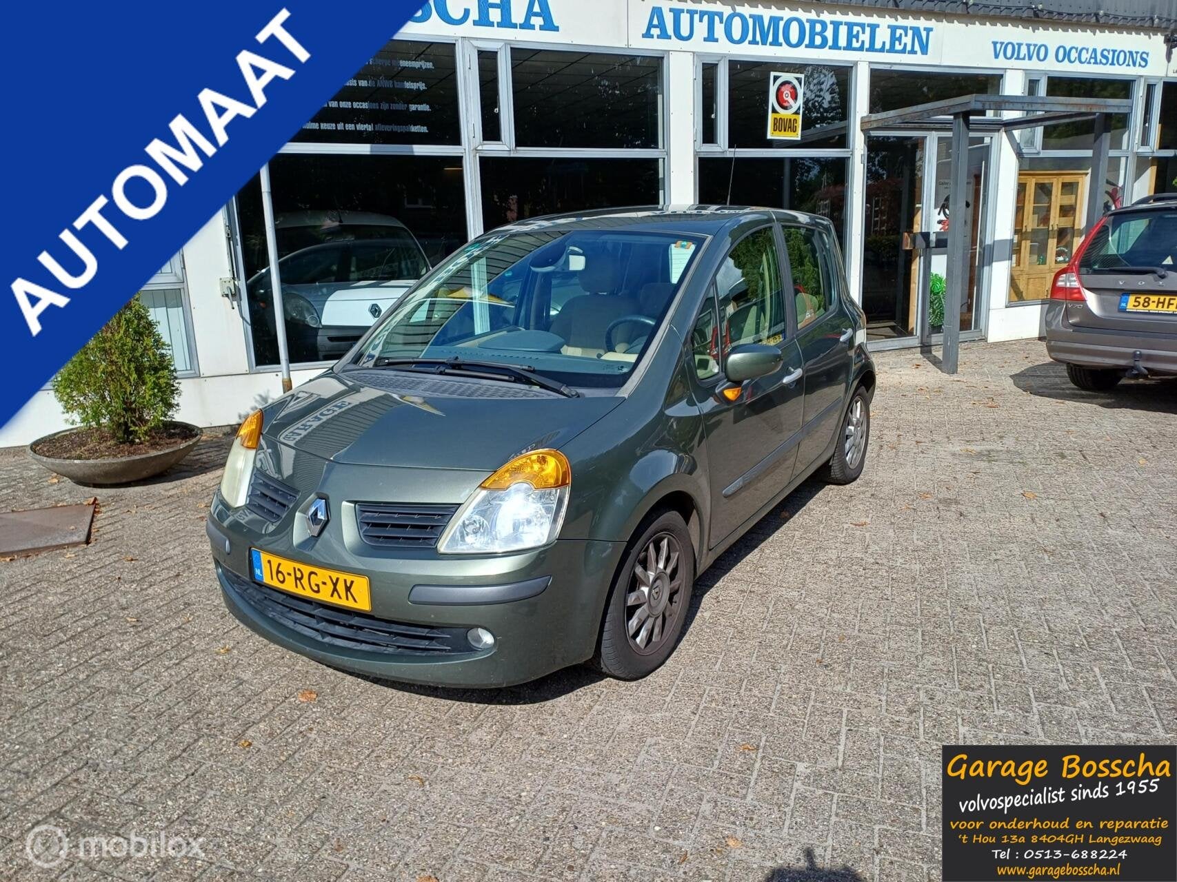 Renault Modus 1.6-16V Privilège Luxe, Auto's, Renault, Gebruikt, 4 cilinders, Bedrijf, 1180 kg