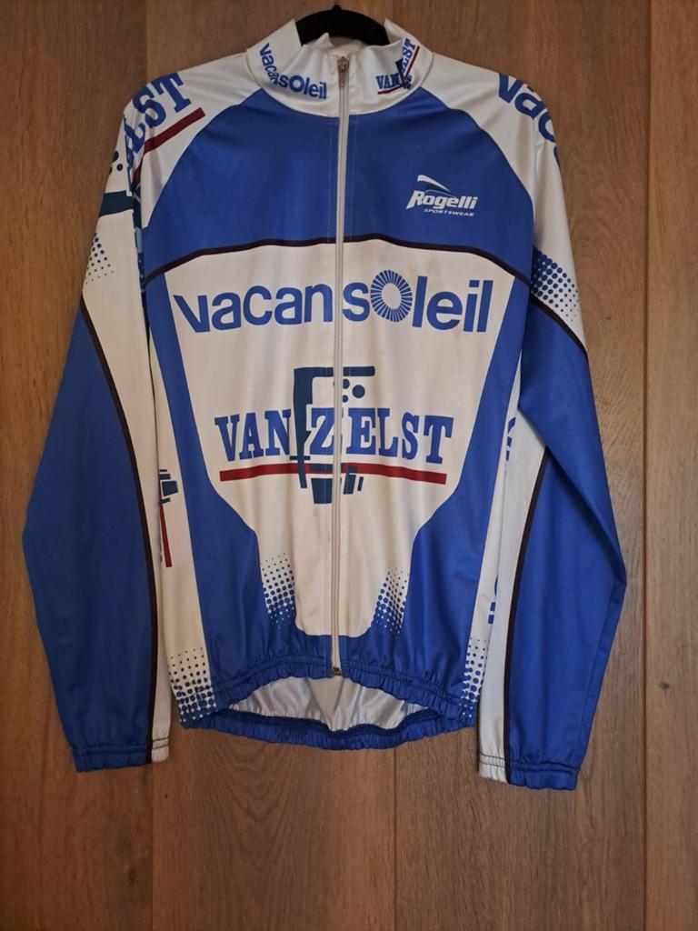 RACEFIETS SHIRT ROGELLI VACANSOLEIL VAN ZELST MAAT S, Ophalen of Verzenden