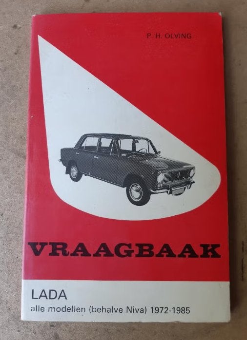 VRAAGBAAK - LADA 1200 + 1300 +1500 +1600 +2104 +2105 +2107, Boeken, Auto's | Boeken, Verzenden, Gelezen, Overige merken