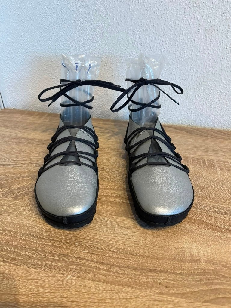 Loints of Holland Ballerina's met Veter Metallic Zilver, 37, Overige kleuren, Ballerina's, Ophalen of Verzenden, Loints of Holland