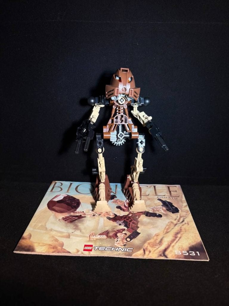 Lego Bionicle 8531 Pohatu met instructie, Kinderen en Baby's, Speelgoed | Duplo en Lego, Bionicle, Lego, Ophalen of Verzenden