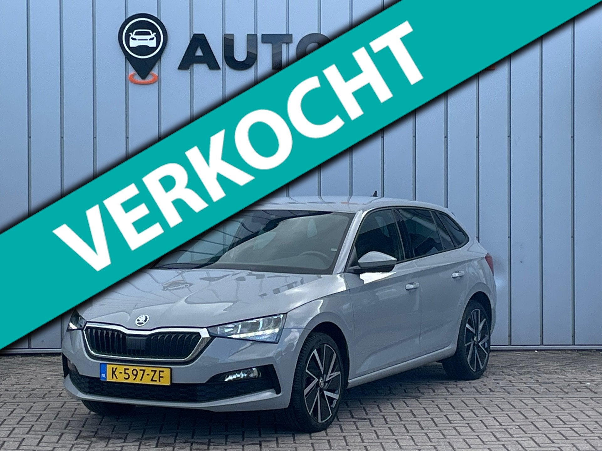 Skoda Scala 1.0 TSI Sport Business ORG NL 1E EIG DEALEROND|L, Auto's, Dealer onderhouden, Gebruikt, 610 kg, 49 €/maand