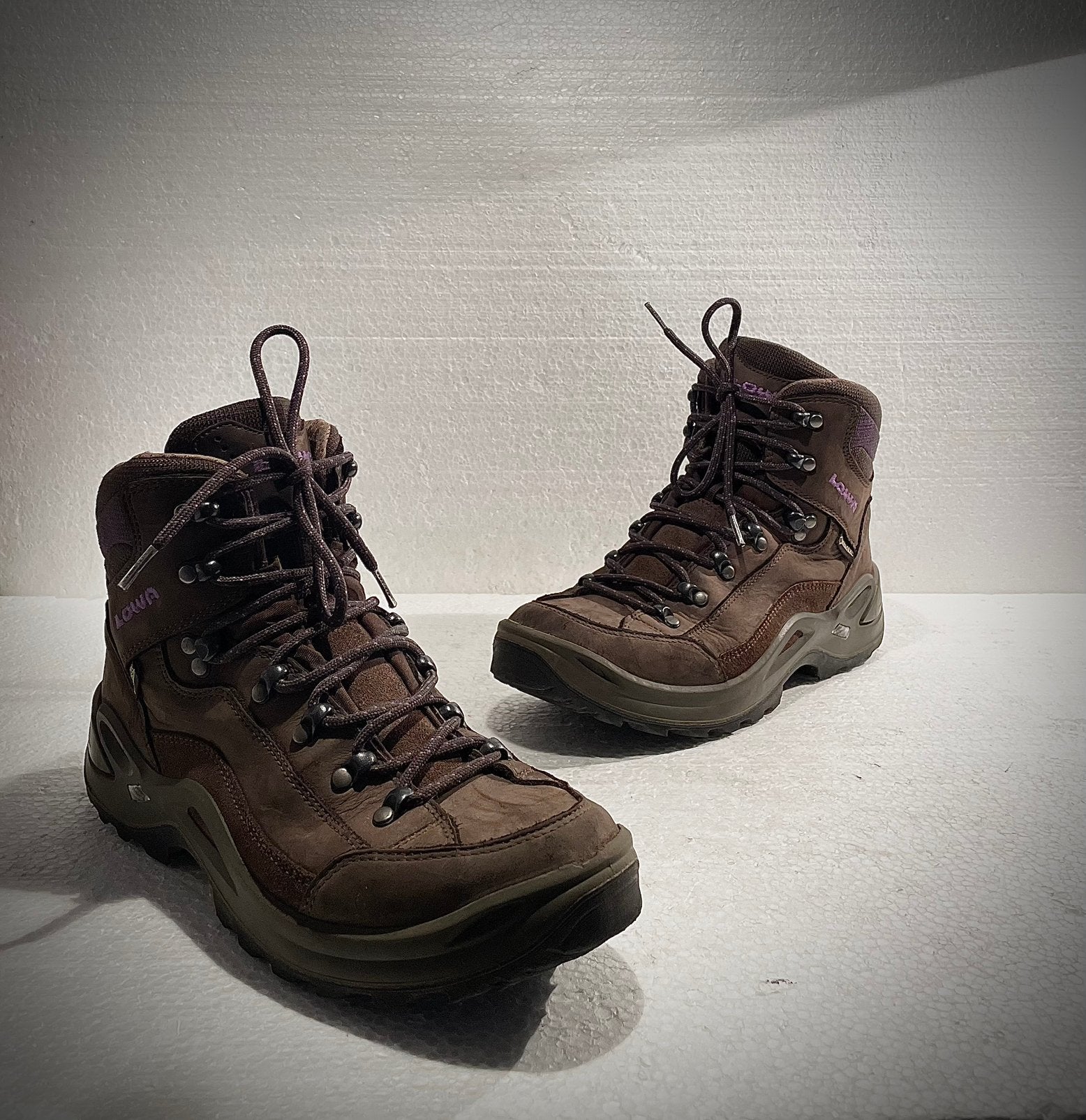 Lowa Renegade GTX Goretex comfort wandel berg schoenen 41, Ophalen of Verzenden, Bruin, Wandelschoenen