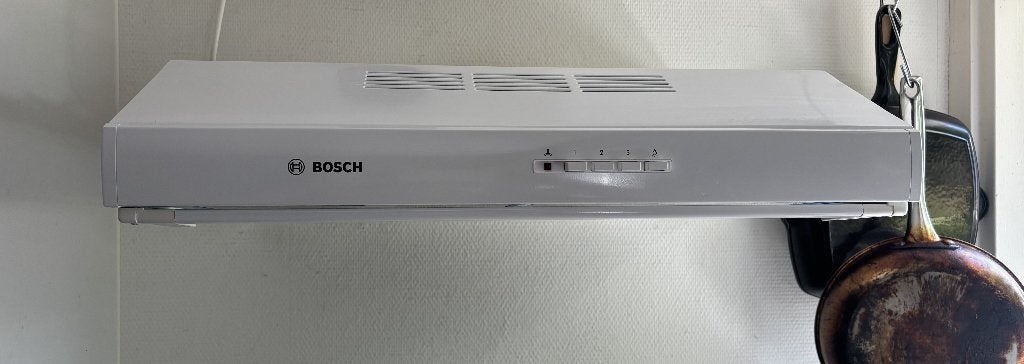 BOSCH Afzuigkap DUL63CC20, Ophalen, Onderbouw afzuigkap, Zo goed als nieuw, Vrijstaand