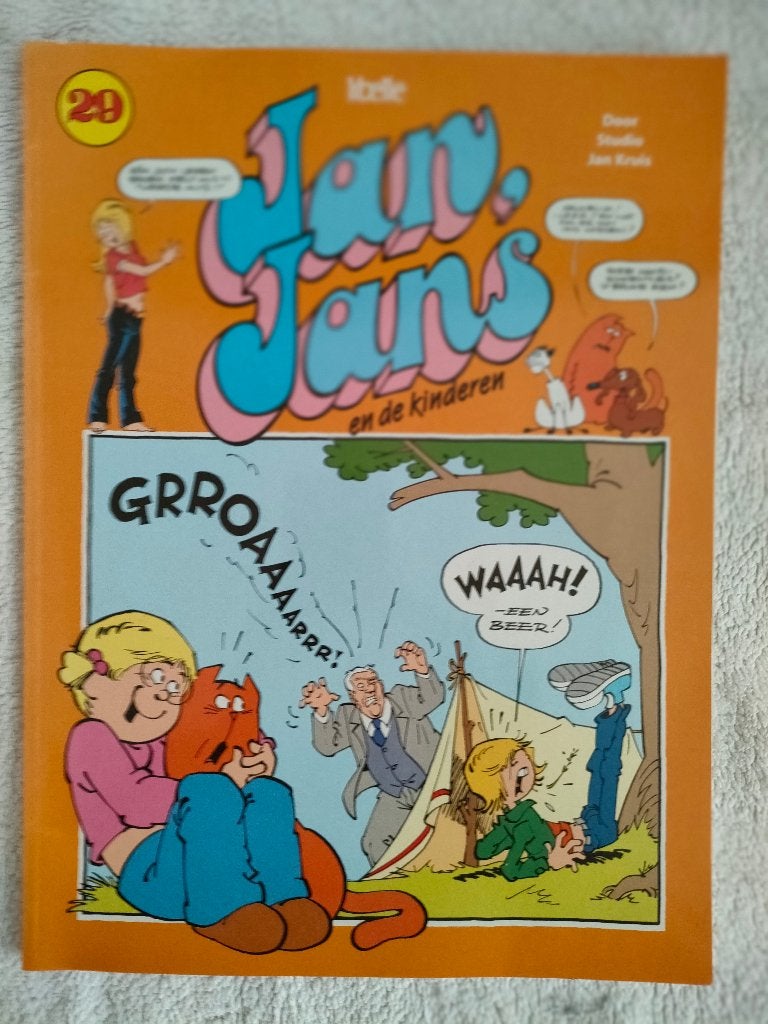 JAN, JANS EN DE KINDEREN Sanoma (jfb-jans) zie lijst, Ophalen of Verzenden, Meerdere stripboeken, Jan Kruis, Gelezen