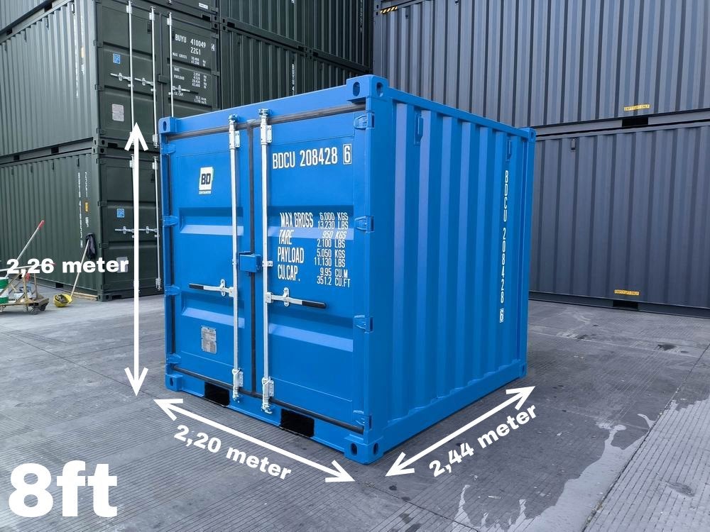 Nieuwe Containers Diverse Formaten En Kleuren Op Voorraad, Doe-het-zelf en Verbouw, Ophalen, -, -, -