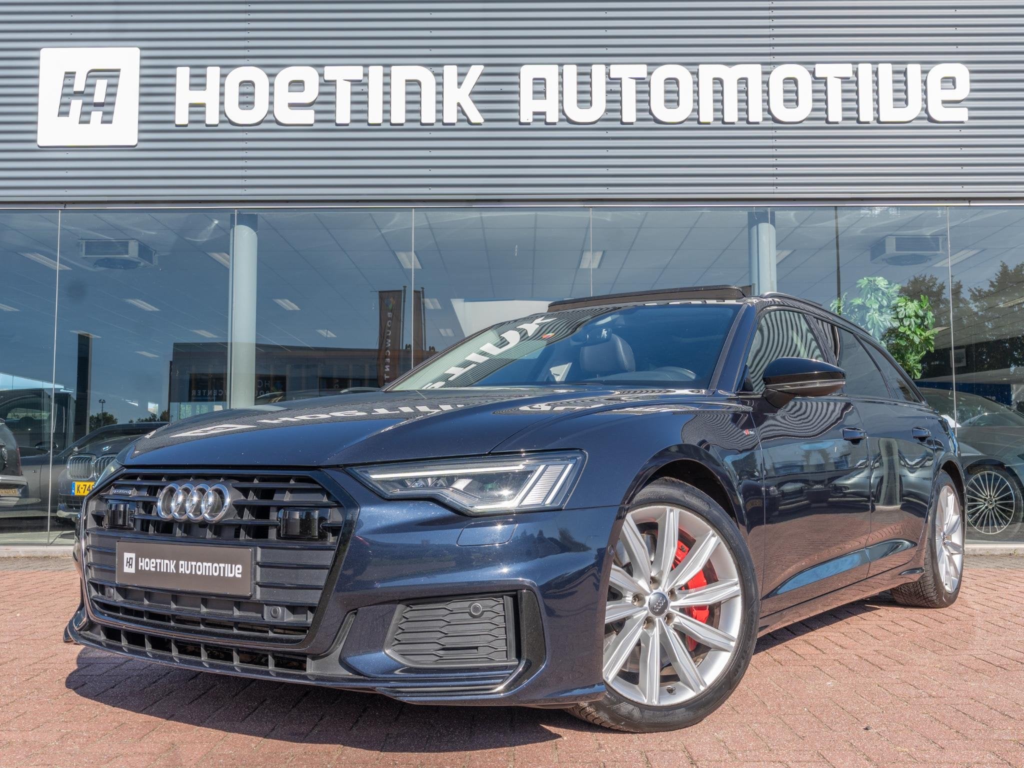 Audi A6 Avant 55 TFSI e quattro Competition | Pano | Ambient, Automaat, Gebruikt, 4 cilinders, Blauw