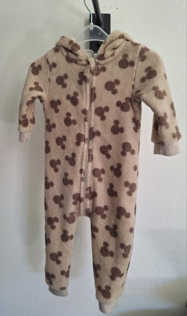 Onesie (Mickey Mouse) maat 80, Kinderen en Baby's, Babykleding | Maat 80, Ophalen of Verzenden, Zo goed als nieuw, Jongetje of Meisje