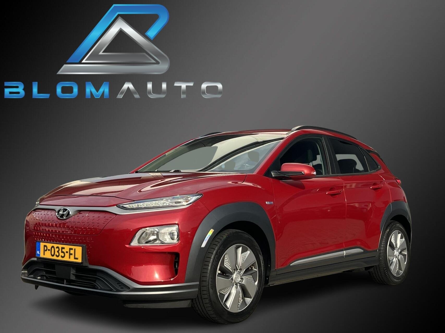 Hyundai Kona EV SOH 95%! CARPLAY+STOELVERW+CAMERA+KEYLESS, Gebruikt, Zwart, 39 kWh, SUV of Terreinwagen