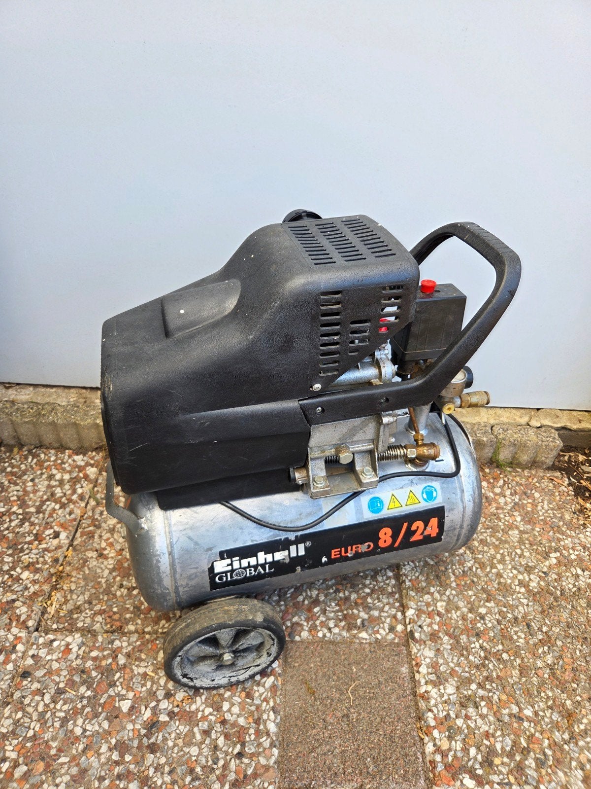 compressor 24lt tank, Doe-het-zelf en Verbouw, 100 liter of meer, Ophalen of Verzenden