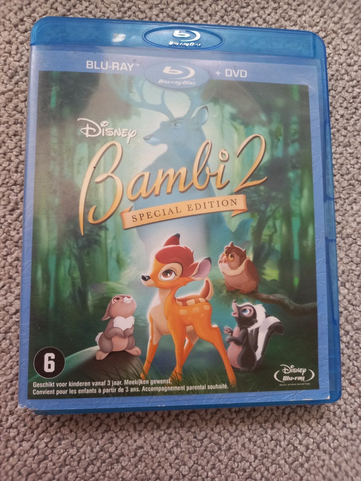 Bambi 2, Ophalen of Verzenden, Zo goed als nieuw, Tekenfilms en Animatie