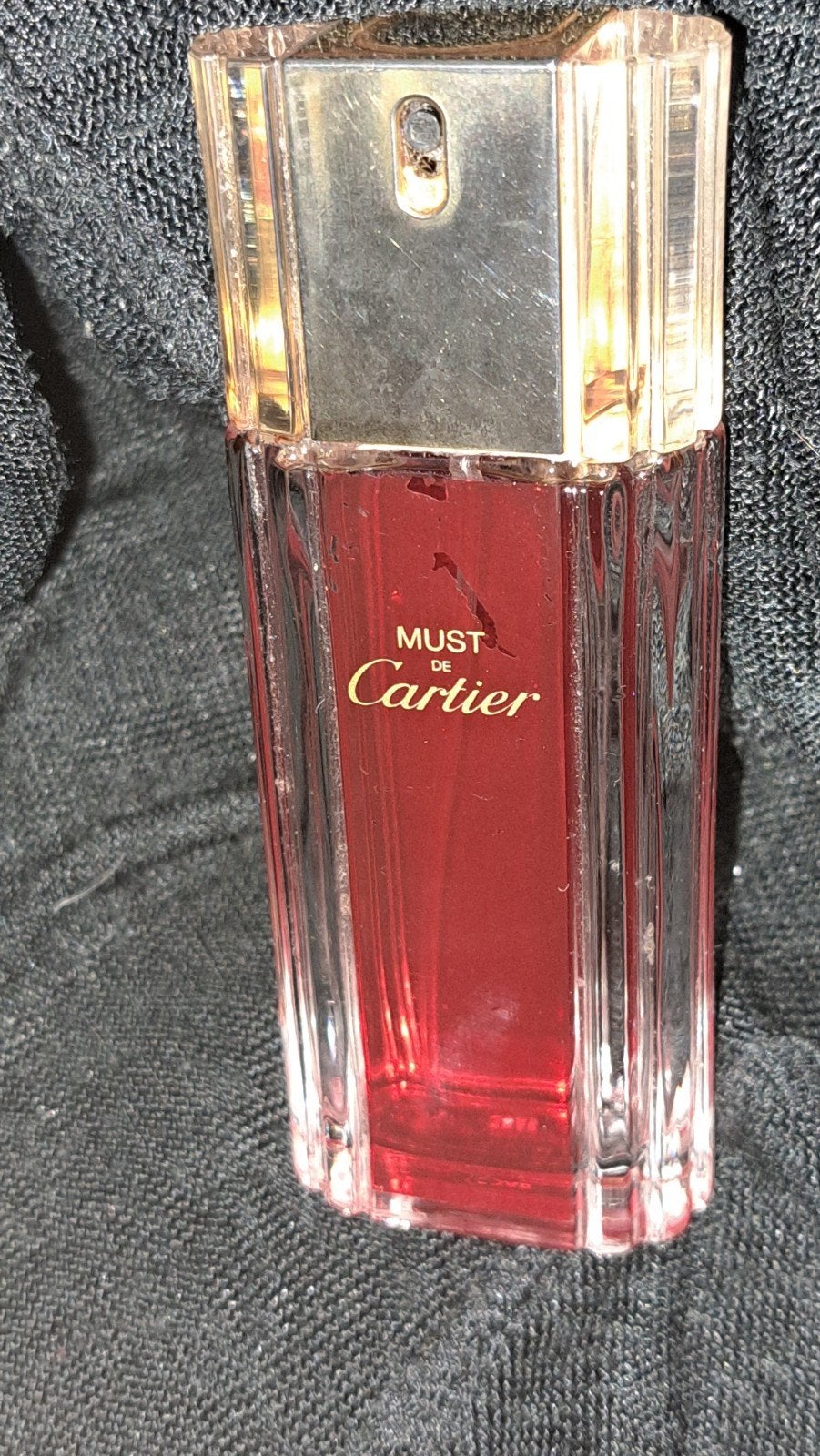Lege Must de Cartier parfumfles 30 ml - Decoratief item, Ophalen of Verzenden, Gebruikt