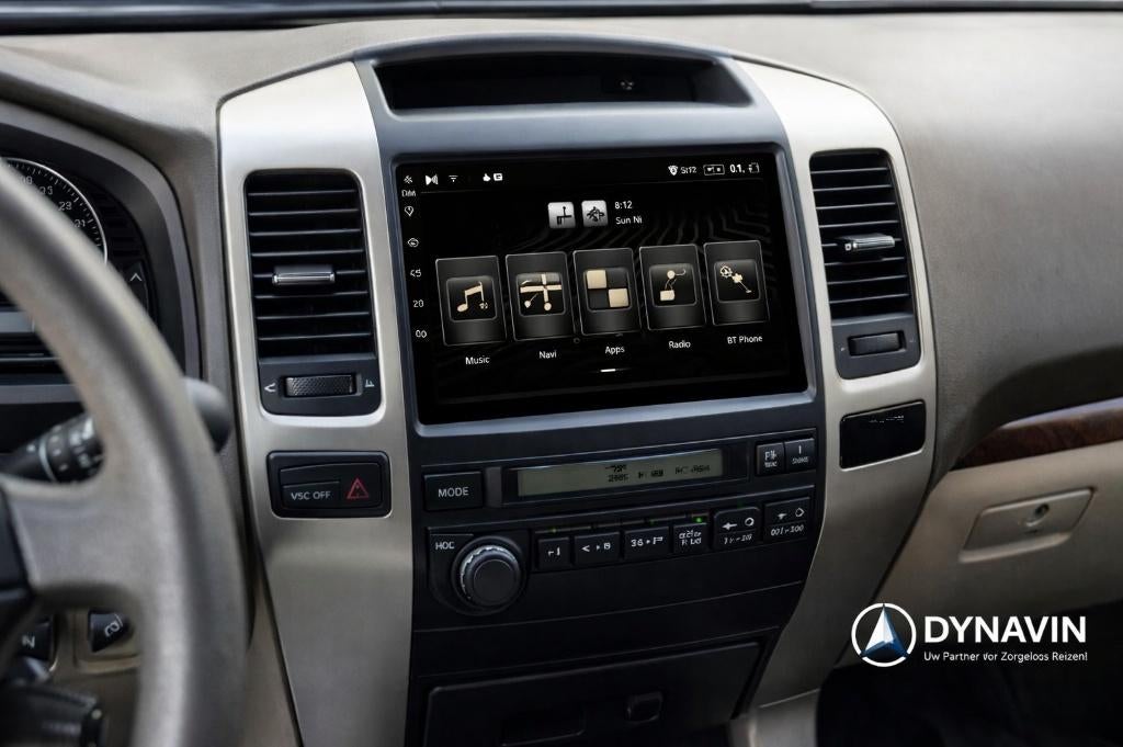 toyota landcruiser 120 carkit android 15 carplay usb Dynavin, Ophalen of Verzenden, Dynavin, VERKOOP@INBOUWNAVIGATIE.COM, Oberonweg 262 3208pg