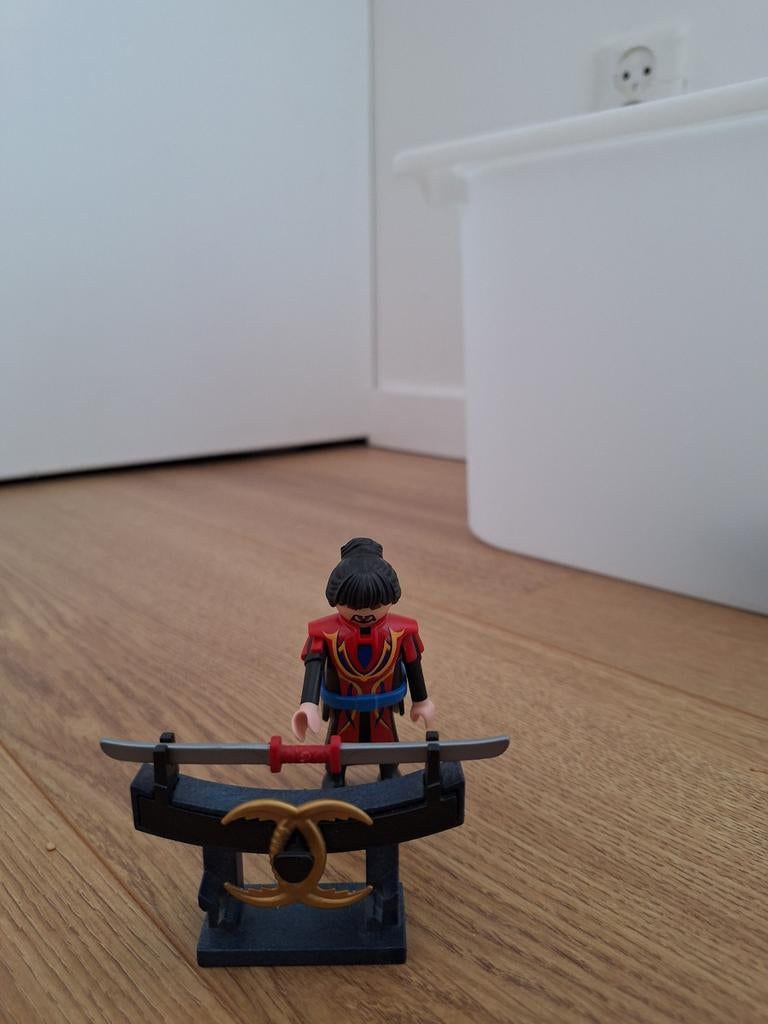 Playmobil Samurai met zwaard en standaard, Ophalen, Gebruikt, Los playmobil