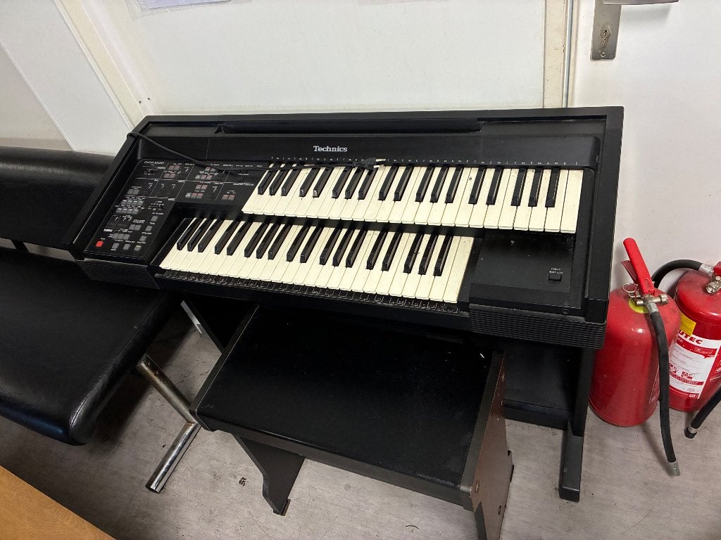 Technics SX-EX5L, Muziek en Instrumenten, Piano's, Ophalen, Gebruikt, Zwart, Piano