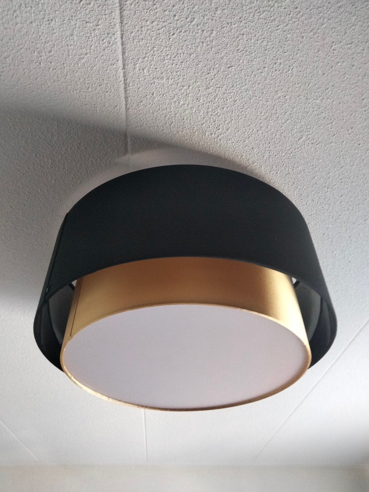 Mooie grote lamp., Ophalen, Zo goed als nieuw, Plafondlamp