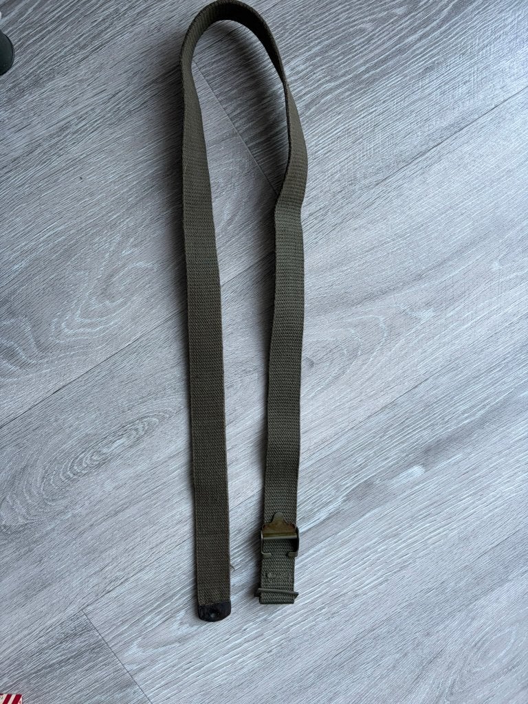 WO2 US Army Garand riem laat oorlogs, Verzamelen, Ophalen of Verzenden, Landmacht, Amerika, Overige typen