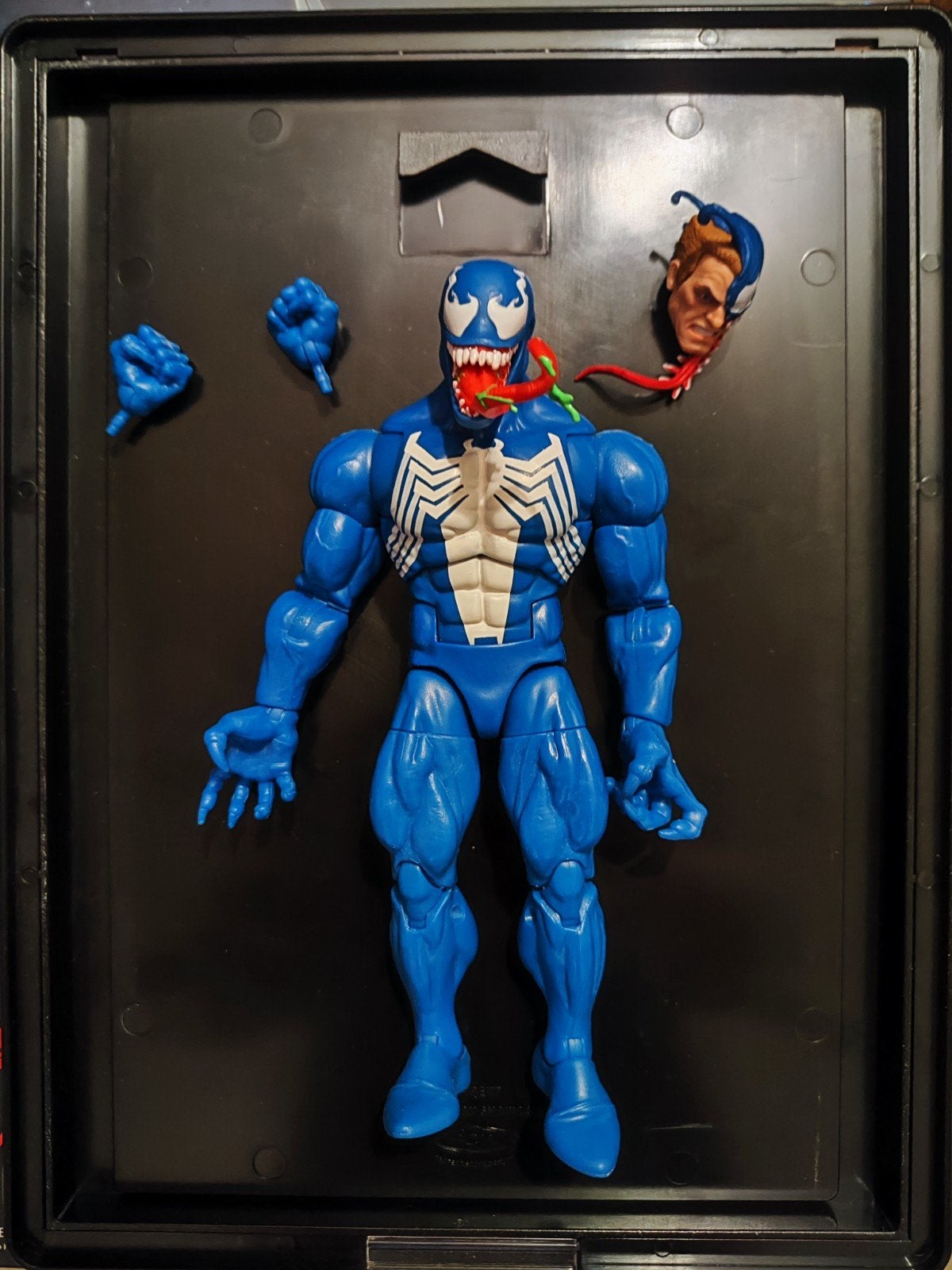 Marvel Legends Venom (blauw)Gamerverse actiefiguur met acces, Ophalen of Verzenden