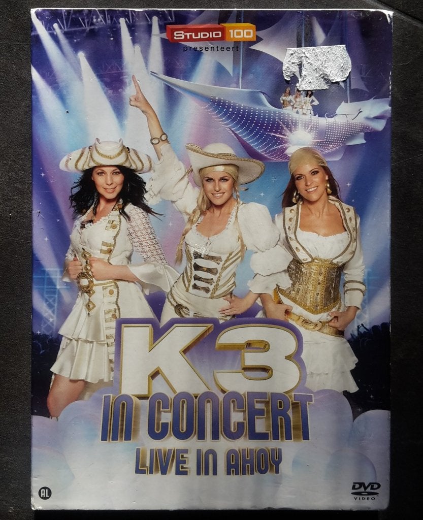 DVD - K3 in Concert Live in Ahoy 2012 - Slipcover variant, Cd's en Dvd's, Show, Alle leeftijden, Overige genres, Zo goed als nieuw