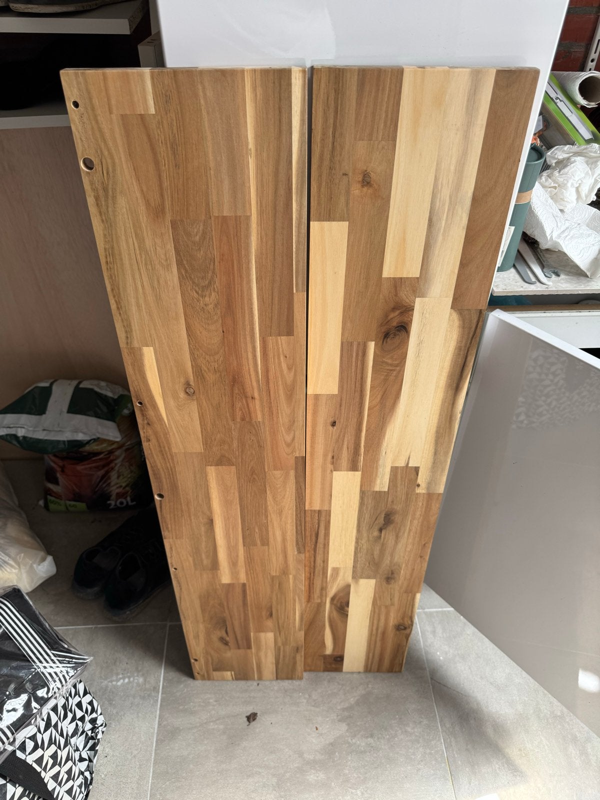IKEA SKOGSTA wandplank nog nooit gebruikt!, Ophalen, Nieuw