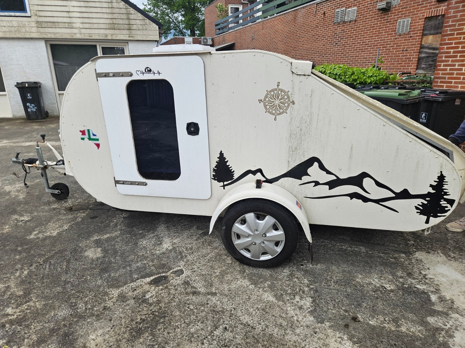 Compacte Camper Aanhanger: Klaar voor Avontuur!, Caravans en Kamperen, Tenten, Ophalen