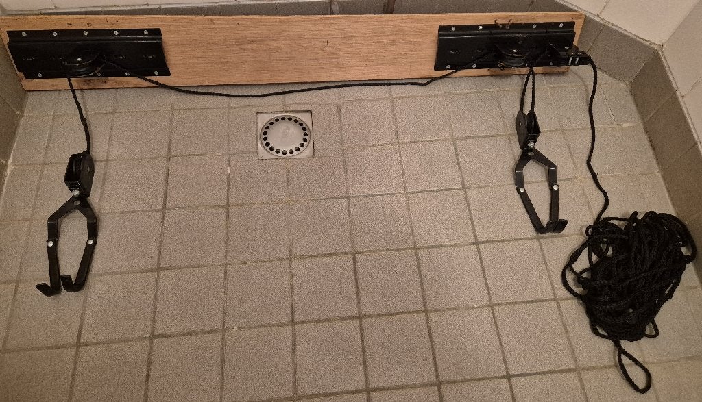 fietsophangsysteem, Ophalen of Verzenden, Gebruikt