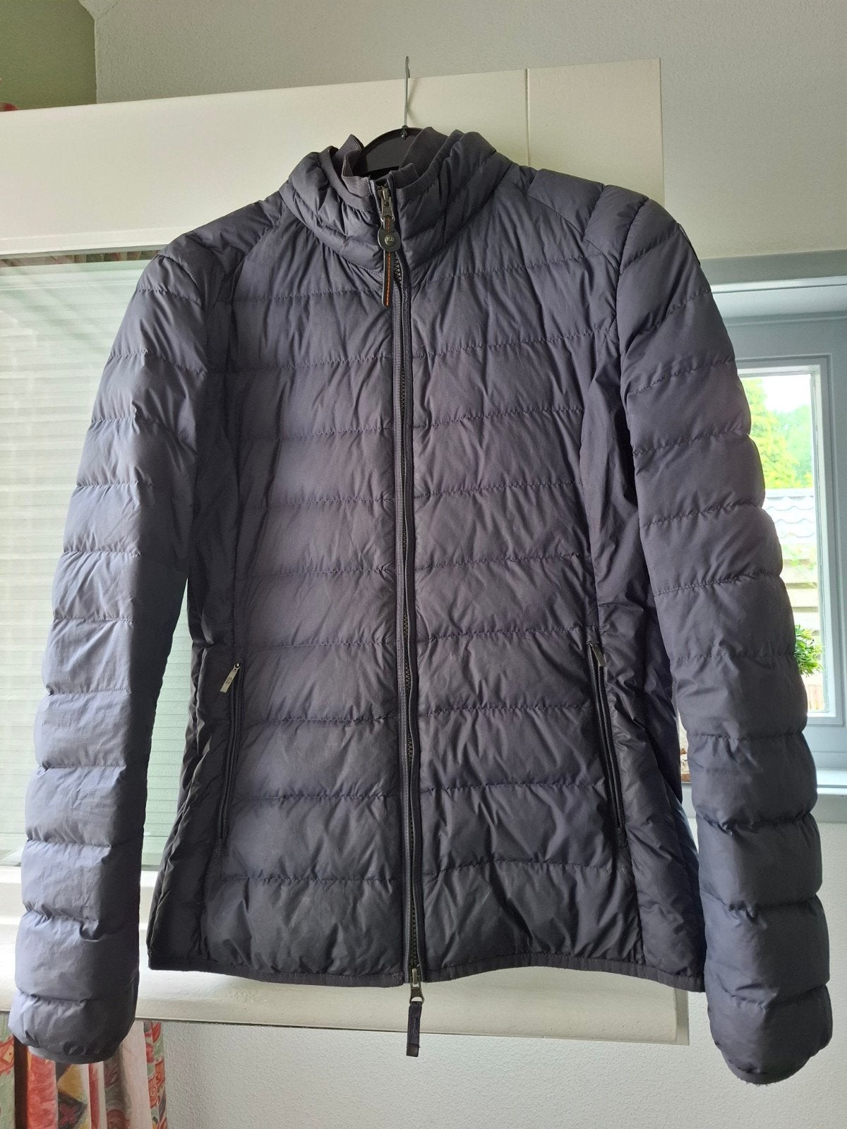 Parajumpers jas donsjas. Maat XL. Donkerblauw, Parajumpers, Ophalen of Verzenden, Gedragen, Blauw