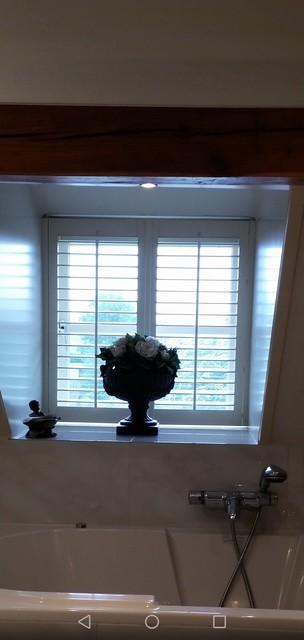 Jasno shutter beige, 97x95cm, met lichte beschadigingen, Ophalen, Gebruikt, Beige, 50 tot 100 cm