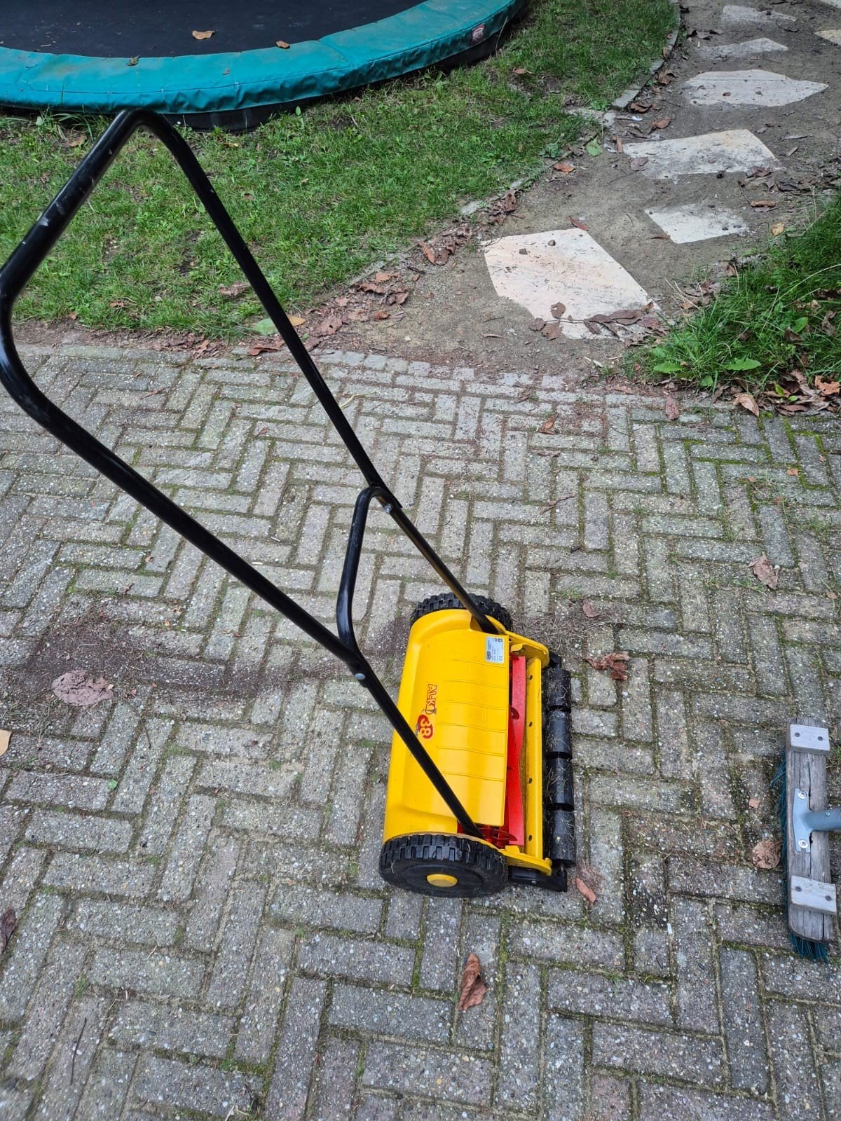 Alko handgrasmaaier, Tuin en Terras, Ophalen, Gebruikt, Handgrasmaaier, Black & Decker, Alko