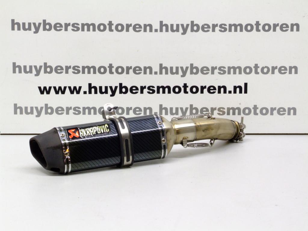 Uitlaat / Demper Akrapovic Imitatie Suzuki GSR750 GSR 750, Motoren, Onderdelen | Suzuki, Ophalen, Info@huybersmotoren.nl, Gebruikt