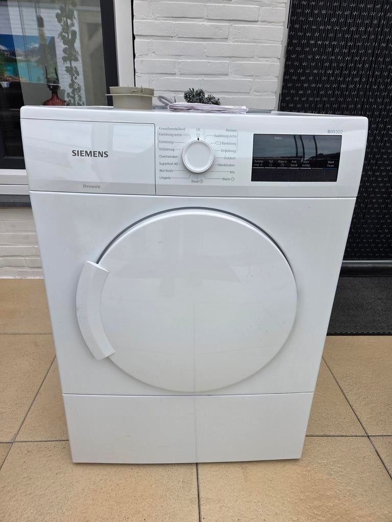 Siemens WT33A201NL Afvoerdroger - 7 kg, Ophalen