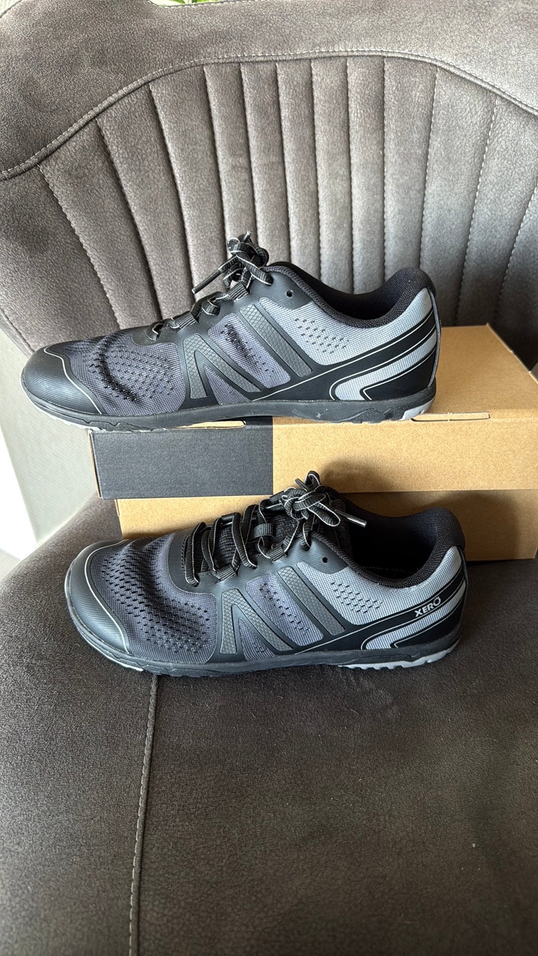 Barefoot xero zwart  maat 38, Verzenden, Zo goed als nieuw, Zwart, Sneakers of Gympen