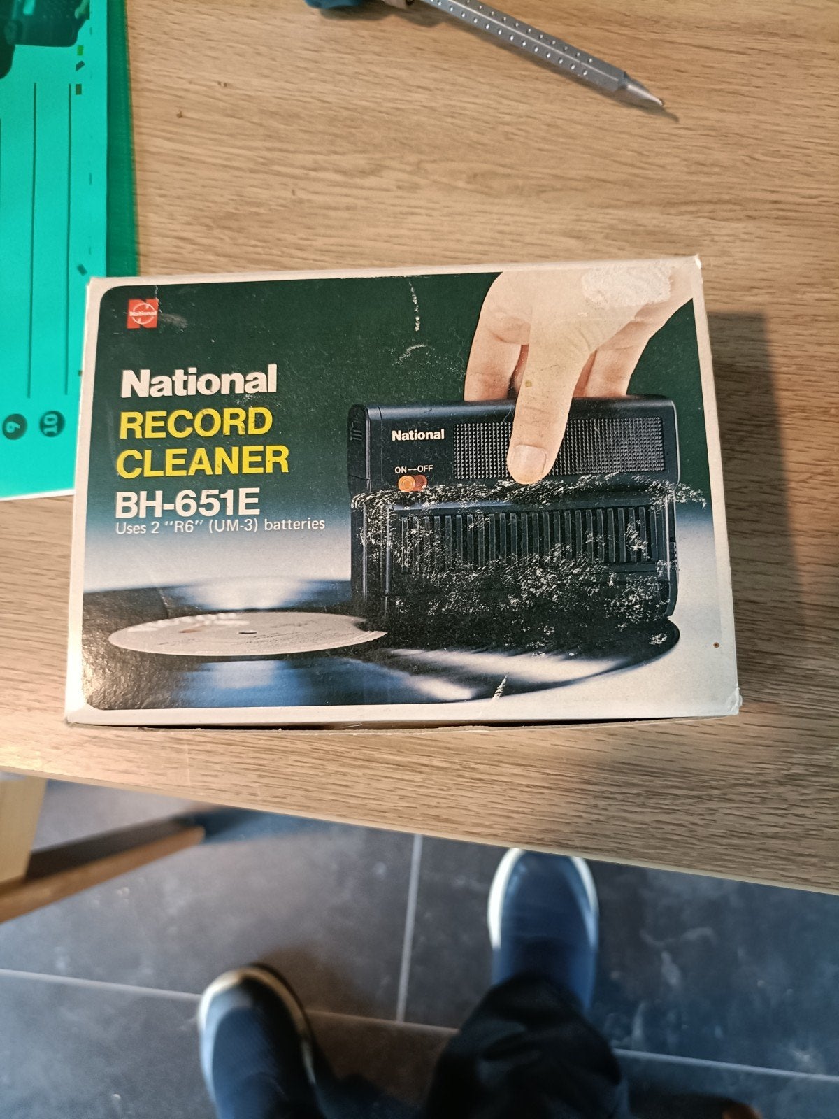 National Record Cleaner BH-651E -  in doos, Ophalen of Verzenden, Zo goed als nieuw, Overige merken