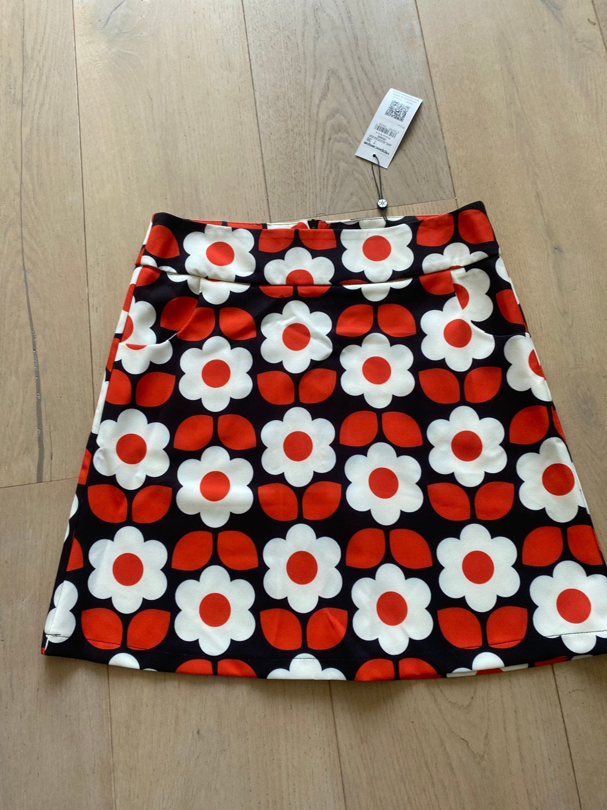 Rok retro jaren 70 nieuw maat 38, Kleding | Dames, Rokken, Maat 38/40 (M), Nieuw, Oranje, Ophalen of Verzenden