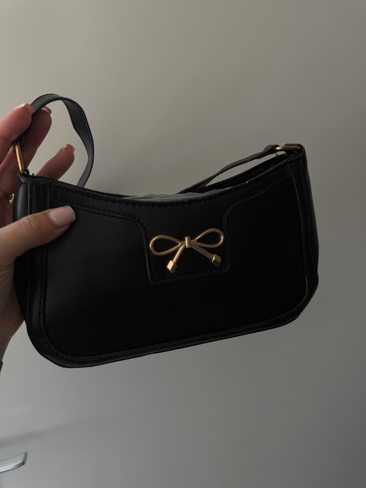 Strikjes tas nieuw laatste stuk, Ophalen of Verzenden, Nieuw, Zwart, Avondtasje