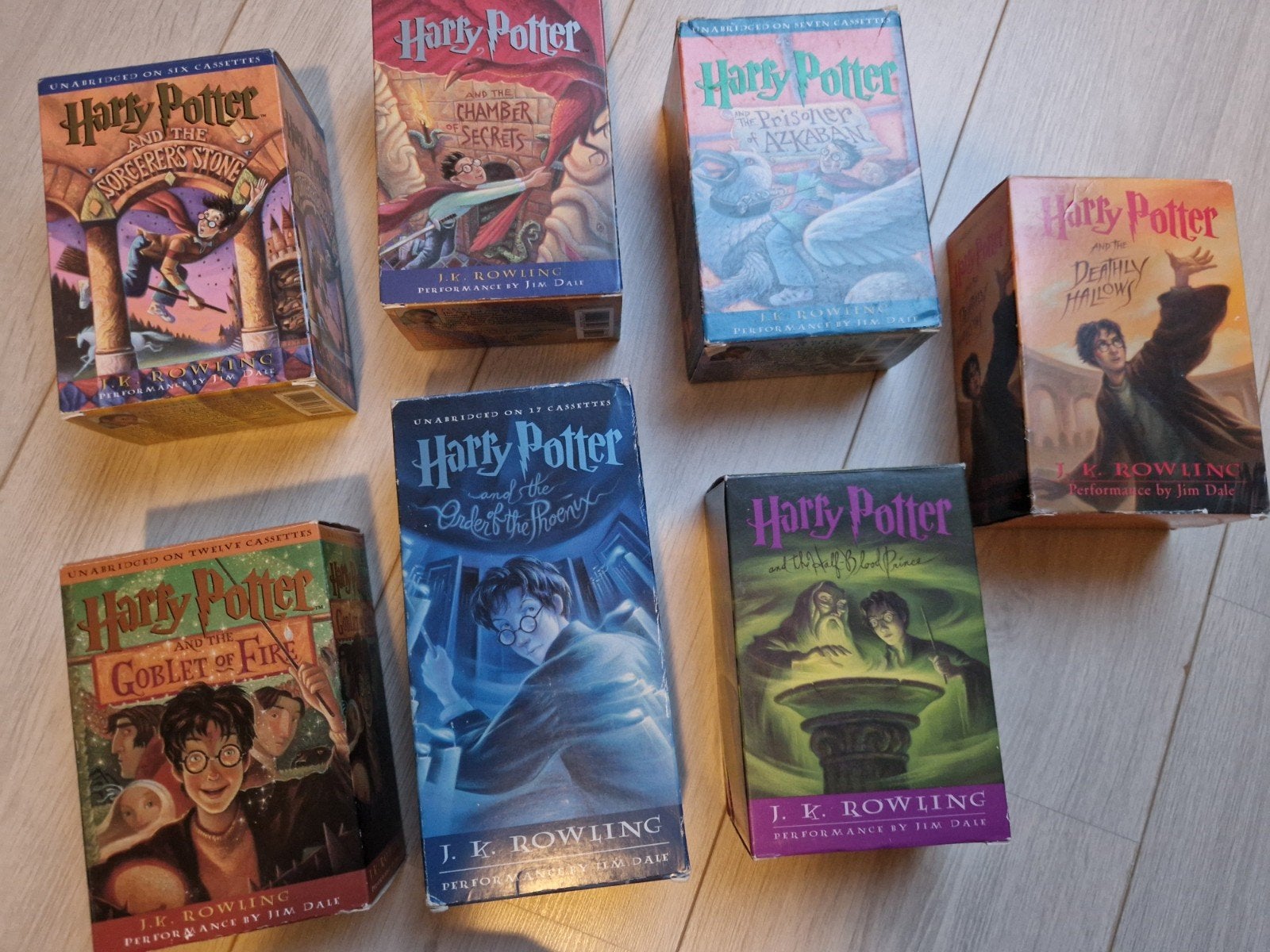 complete set luisterboeken harry potter audioboek, Verzamelen, Ophalen of Verzenden, Boek of Poster