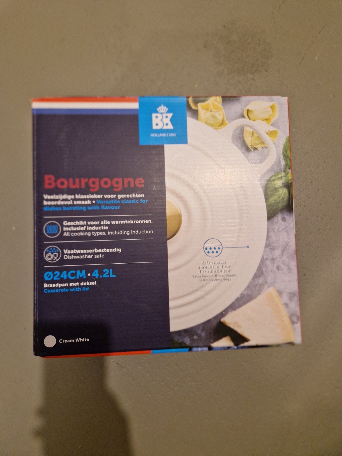 BK bourgogne braadpan 24cm, Ophalen, Nieuw, Gietijzer